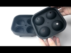 MHC Flexible de liberación fácil bandeja de congelador de silicona para pasteles congelador seguro multifuntcional