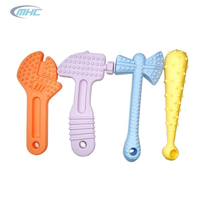 comprar El silicón del martillo de la llave mastica al bebé Teether del grado de Toy Engineering Tool Shape Food online manufacture