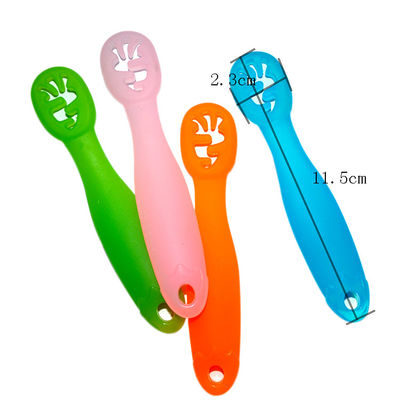 comprar Cuchara hermética de la categoría alimenticia de Teether del bebé del silicón para los niños de los niños de los niños online manufacture