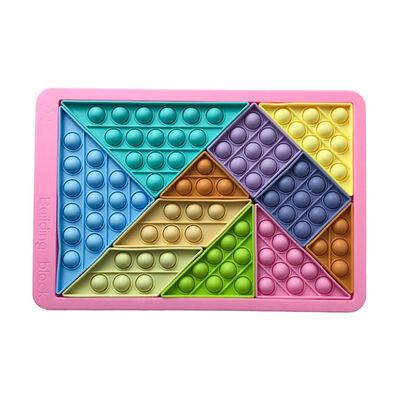 comprar Los niños unisex que aprenden temprano los juguetes educativos burbujean rompecabezas del rompecabezas chino de los juguetes de la persona agitada online manufacture