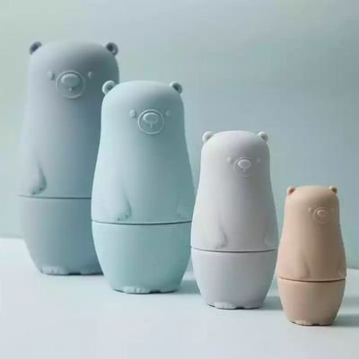 comprar El juguete educativo de los niños de amontonamiento impermeables muñecas rusas de la jerarquización de 4 pedazos online manufacture