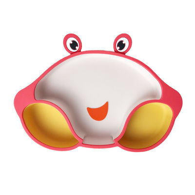 comprar El bebé de alimentación Tray Crab Shape Suction Placemat del silicón de la comida platea Eco amistoso online manufacture