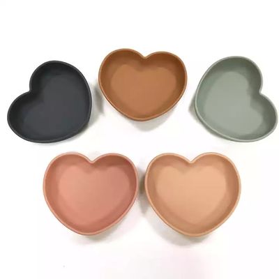 comprar La placa determinada de alimentación del bebé para el precio de fábrica de las frutas modificó la forma Bpa del corazón para requisitos particulares libre online manufacture