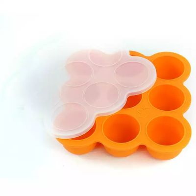 comprar 9 placa de alimentación de la succión libre de Tray Half Sphere BPA del bebé del silicón de las cavidades online manufacture
