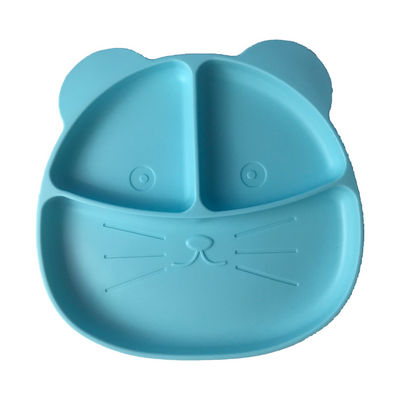 comprar Categoría alimenticia de la calidad de Tray Customized Cat Shape High del bebé del silicón online manufacture