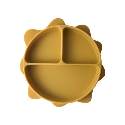 comprar Los cuencos de alimentación amistosos Sun de Eco del bebé de BPA de la succión de la placa libre del silicón formaron online manufacture