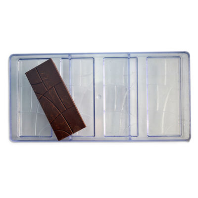 comprar el cuadrado de encargo de los moldes del chocolate de la cocina 3D forma el molde del silicón de la barra de chocolate de la torta online manufacture