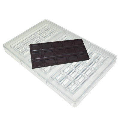 comprar El chocolate por encargo sostenible 3D moldea el policarbonato del rectángulo online manufacture
