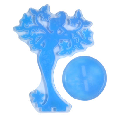comprar La decoración de la Navidad de la resina de epoxy moldea el silicón sostenible modificado para requisitos particulares online manufacture