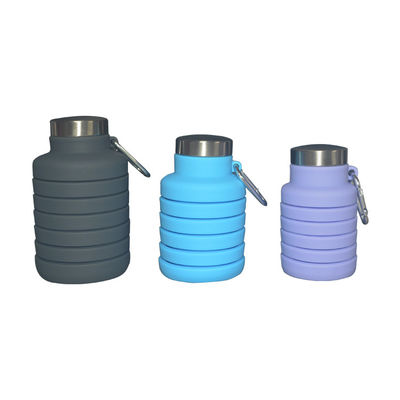 comprar Botellas de agua plegables amistosas almacenadas de la botella de agua 500ml Eco del silicón online manufacture
