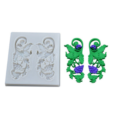 comprar Las herramientas y los utensilios de la hornada del silicón moldean la forma de la rama de la uva para el adornamiento de la torta online manufacture