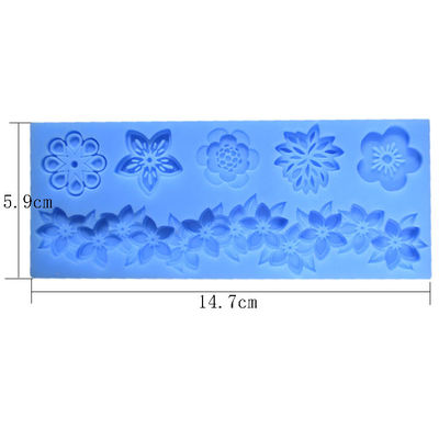 comprar Moldes disponibles de la flor de los utensilios de la hornada del silicón de la categoría alimenticia para las tortas que adornan online manufacture