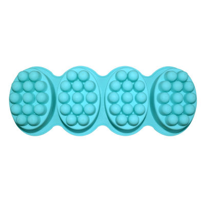 comprar El jabón amistoso hecho a mano del silicón de 4 cavidades de Diy Eco moldea modificado para requisitos particulares online manufacture