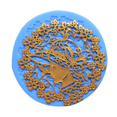 comprar Utensilios que cuecen del silicón hecho a mano alrededor del cordón Mat Mold Cake Decorating online manufacture
