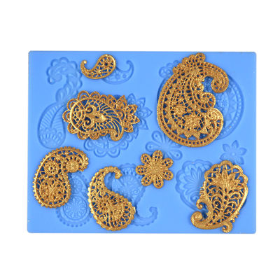 comprar Cordón cuadrado comestible Mats For Cake Decorating del silicón de los utensilios reutilizables de la hornada online manufacture
