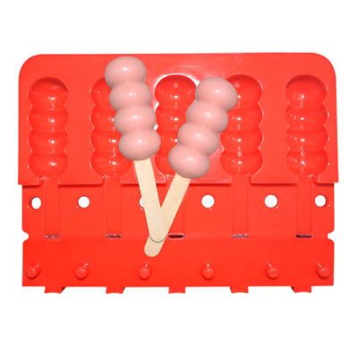 comprar Los moldes sostenibles LFGB del helado del polo del silicón del molde hecho a mano del hielo aprobaron online manufacture