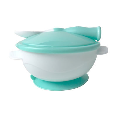comprar El cuenco libre del bebé del silicón de BPA con la cuchara modificó la cena de los niños para requisitos particulares online manufacture