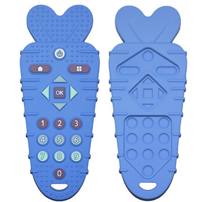 comprar Dientes de bebé de silicona duradero de color personalizado Dientes de televisión de control remoto suave online manufacture
