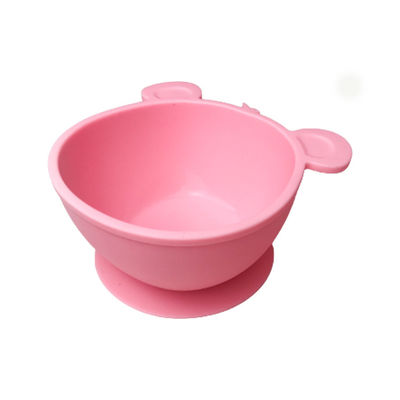 comprar Cuenco promocional de silicona para bebés de oso con succión de alta durabilidad online manufacture