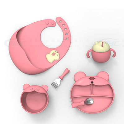 comprar Conjunto de alimentación para bebés no tóxicos para 6-12 meses de edad Juguetes sin BPA sin silicona online manufacture