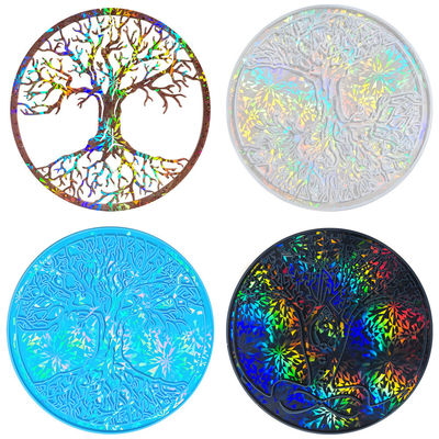 comprar MHC Diy Molde de resina de silicona Holográfico Decoraciones de paredes de arte para el hogar Artesanías de resina epoxi online manufacture