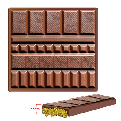 comprar MHC Plástico de Navidad Molde de Chocolate Para Bar Geométrico Gran Bar Profundo Dubai Molde de Bar de Chocolate online manufacture