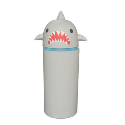 Caso educativo de Toy Silicone Comfortable Retractable Pencil de los niños de los efectos de escritorio