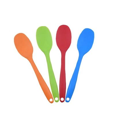 Utensilios de cocinar de los colores del silicón de la espátula de KitchenAid del silicón multi de la categoría alimenticia