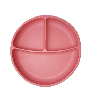 Placa de alimentación BPA del bebé amistoso del silicón de Eco niños infantiles libres sistema de cena de la succión