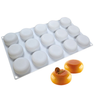 Aduana del molde de la torta del silicón de la crema batida alrededor de DIY para el adornamiento de la torta