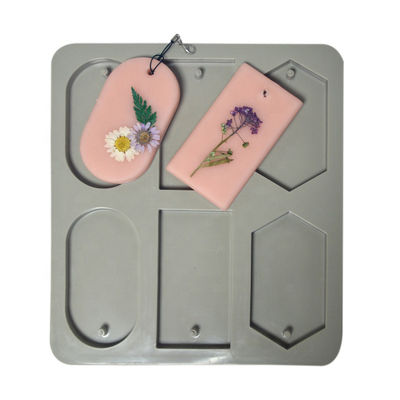Moldes hechos a mano modificados para requisitos particulares del jabón de la flor de Diy del hogar del molde del jabón del silicón de la forma