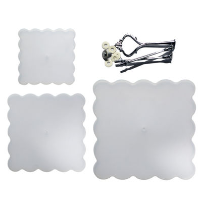 El molde de la resina de silicón del cuadrado del OEM modificó moldes hechos a mano de la resina para requisitos particulares de epoxy de Diy