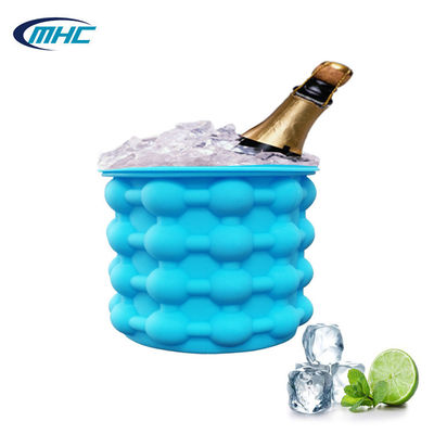 Cubo de hielo plegable del fabricante del cubo de hielo del molde del hielo del silicón Eco amistoso