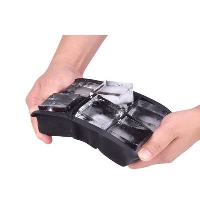 las bandejas del cubo de hielo del silicón del cuadrado 3D no pegan el 15.5*11*5cm modificado para requisitos particulares