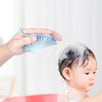 Anti-bacteriano impermeable del cepillo del cuerpo del baño de los productos del silicón del bebé a prueba de calor