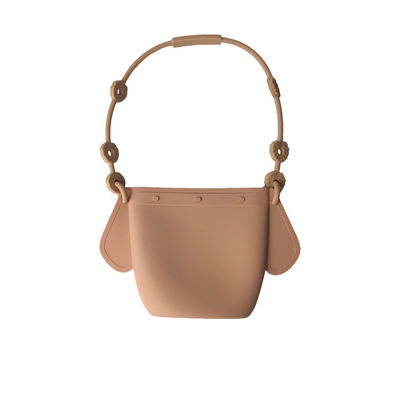Bolso reutilizable del almacenamiento de la comida del silicón del bocado del bebé de los niños del niño con el clip del tenedor