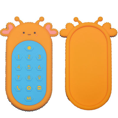 Diseño teledirigido remoto del juguete TV de Teether del silicón del bebé de Teether del silicón de MHC