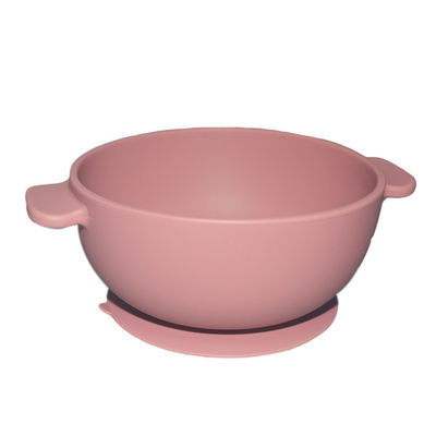 Niños pequeños Set de vajilla de silicona Plato de silicona Set de alimentación para bebés con tenedor y cuchara