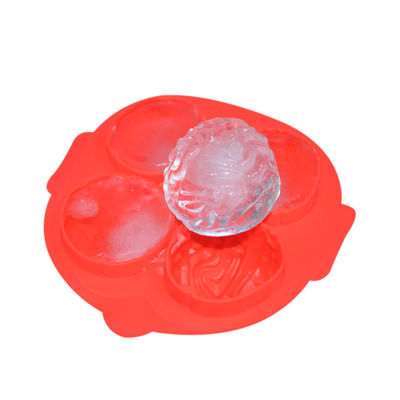 MHC Flexible aprobado por la FDA Silicona Cubo de hielo bandeja de molde congelador de forma segura herramientas de pastel moldes