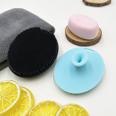 Lavadora de silicona no tóxica para la ducha con vaso de succión suave y seguridad del material