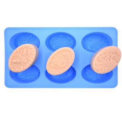 MHC OEM Molde de jabón de silicona en forma de hoja Personalizar Crear moldes de jabón con logotipo en moldes