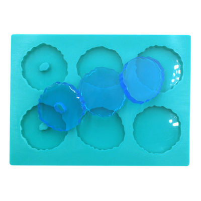 MHC Personalización Tamaño personalizado DIY Hecho a mano 6 cavidades Molde de silicona epoxi Joyería