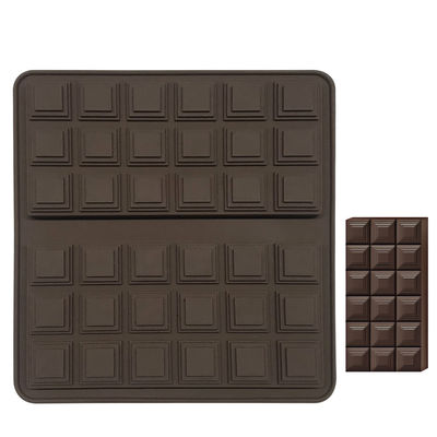 MHC Grado alimenticio Chocolate Pistachio Molde de silicona 3D personalizada profunda Dubai Molde de chocolate