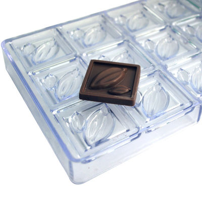 Molde de chocolate de policarbonato MHC 3D PC Molde de plástico para bolsas para hacer pasteles y chocolate