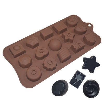 MHC Grado alimenticio estilo de Navidad 3D Molde de chocolate de silicona al por mayor libre de BPA