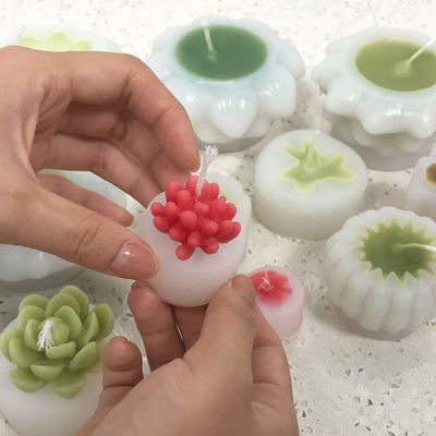 Molde de velas suculentas Durable MHC Unique velas 3d pequeñas Mini Kit de fabricación de suculentas herramientas de torta Tipo de moldes